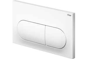 773762 Prevista Панель смыва для унитазов Visign for Life 6, пластик, альпийский белый, модель 8602.1