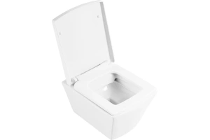 Унитаз подвесной BelBagno Regina с крышкой белый - 2