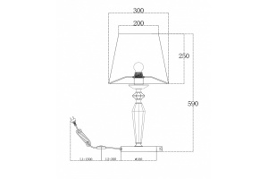 Настольная лампа Maytoni Beira MOD064TL-01N - 3