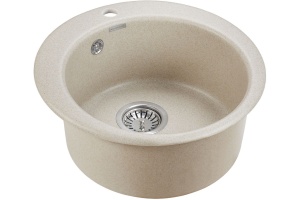 Мойка кухонная Paulmark Gelegen 48 бежевый матовый - 2