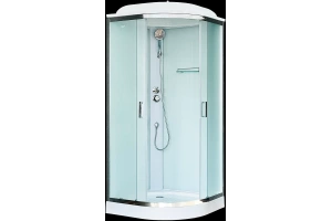 Душевая кабина Royal Bath 90х90 хром стекло матовое