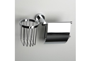 Держатель туалетной бумаги Wasserkraft Donau K-9459 с держателем освежителя воздуха - 2