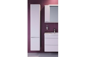 Шкаф-пенал AM.PM Like 35 R подвесной, белый глянец