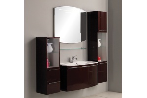 Мебель для ванной Акватон Севилья 95 гранат