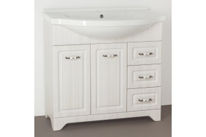 Тумба для комплекта Style Line Олеандр-2 90 Люкс, рельеф пастель