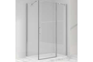 Душевой уголок Vincea Orta 120х80 хром стекло прозрачное