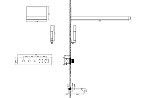 Душевой комплект Boheme Fusion белый матовый (131-2-MW) - 2