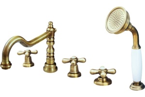 Смеситель для ванны Rav Slezak  бронза (MK164.5PSM)