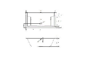 Акриловая ванна Riho Lugo 170x75 - 2