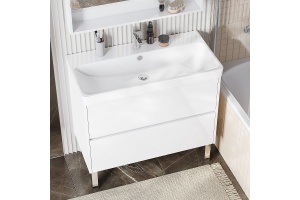 Комплект мебели Aquaton Сканди 90 белый - 2