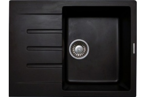 Мойка кухонная Lava L1 чёрный металлик