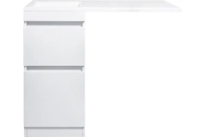 Тумба под раковину Style Line Даллас 100 Люкс Plus, белый (СС-00002346)