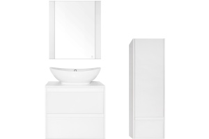 Мебель для ванной Style Line Монако 60 Plus, осина белая - 3