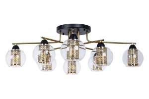 Потолочная люстра Arte Lamp Manchester A7045PL-8BK