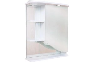 Зеркало-шкаф Onika Виола 60 R с подсветкой, белый (206004)