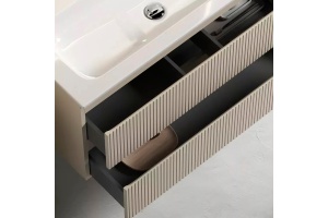 Тумба под раковину Sancos Snob T 100 бежевая - 2