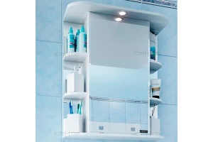 Зеркало-шкаф СанТа Герда 60 свет фацет