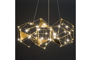 Подвесная люстра Eurosvet Uma 90369/5 медь