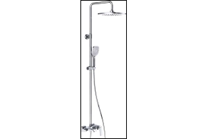 Душевая стойка Gappo хром