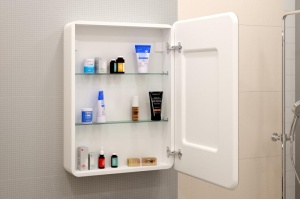 ЭЛИОТ Зеркало-шкаф 600х800, правый с розеткой LED - 2