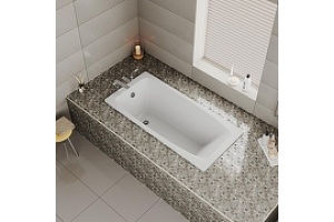 Чугунная ванна Delice Repos 150x70 DLR220507RB с черными матовыми ручками без антискользящего покрытия - 3