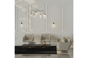 Бра Eurosvet Gilian 60163/1 латунь - 2