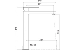 Смеситель Cezares Effect LSM1-A-01-W0 для раковины - 2