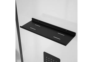 Душевая кабина Black&White Galaxy 90х90 черная матовая - 3