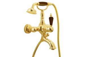 Смеситель для ванны Boheme Tradizionale Nero золото (253)