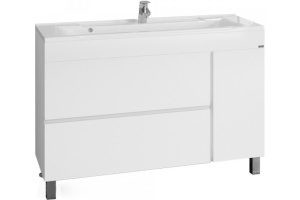 Тумба c раковиной напольная Санта Марс 120 белый - 3