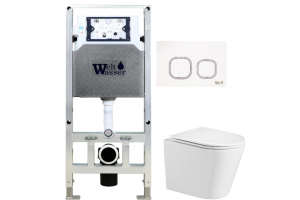 Комплект Weltwasser AMBERG 506 ST + SALZBACH 004 GL-WT + AMBERG RD-WT (10000006930)