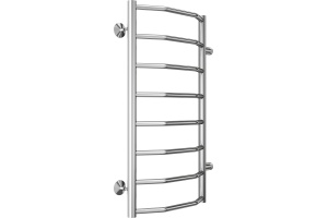 Водяной полотенцесушитель Terminus Виктория П8 400x800 Хром боковое подключение - 2