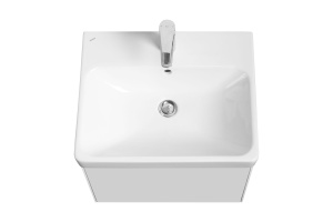 Тумба с раковиной Aquaton Асти 55 белый - 2