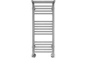 Водяной полотенцесушитель Terminus Аврора П16 300х800 c полкой Хром