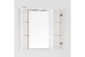 Зеркало-шкаф Style Line Панда 90 см (ЛС-00000133) - 2