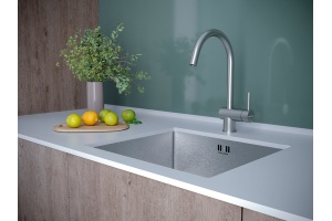 Смеситель Paulmark Bend для кухонной мойки Be212066-SS - 2