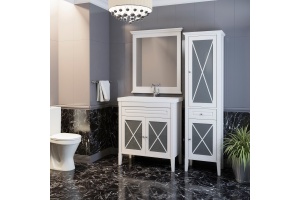 Тумба с раковиной Opadiris Палермо 75 белая матовая - 2