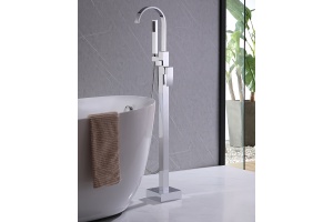 Смеситель для ванны и душа напольный Abber Wasserfall (AF8615) - 2