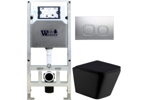 Комплект Weltwasser AMBERG 506 ST + GELBACH 004 MT-BL + AMBERG RD-CR (10000006868)