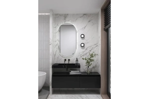 Раковина - столешница Art Flat 80 черный - 2