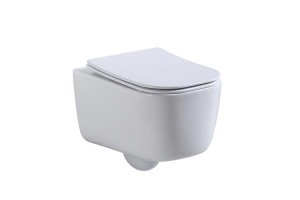 Унитаз подвесной beWash Schutz белый с сиденьем микролифт