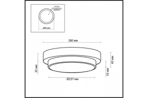 Настенный светильник Odeon Light Drops Holger 2746/2C - 2