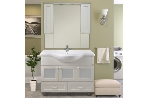 Мебель для ванной Misty Латте 105 - 2