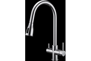 Смеситель для кухни Paulmark Lange хром