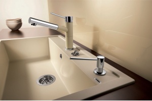 Мойка из гранита Blanco Dalago бежевый (517162) - 2