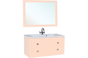 Мебель для ванной Bellezza Милан 100 бежевая