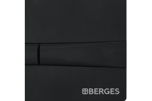 Кнопка смыва Berges Wasserhaus Novum F5 чёрный, матовый - 2