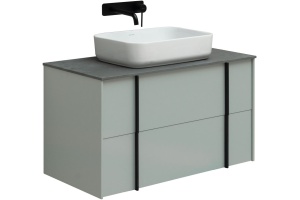 1.32006.PWM REALITY Тумба 91, рapyrus white matt (274394)