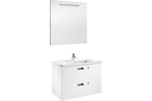 Мебель для ванной Roca Gap 80 белый глянец