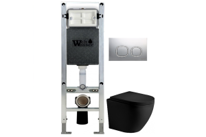 Комплект Weltwasser AMBERG 350 ST + MERZBACH 004 MT-BL + AMBERG RD-CR (10000006547)